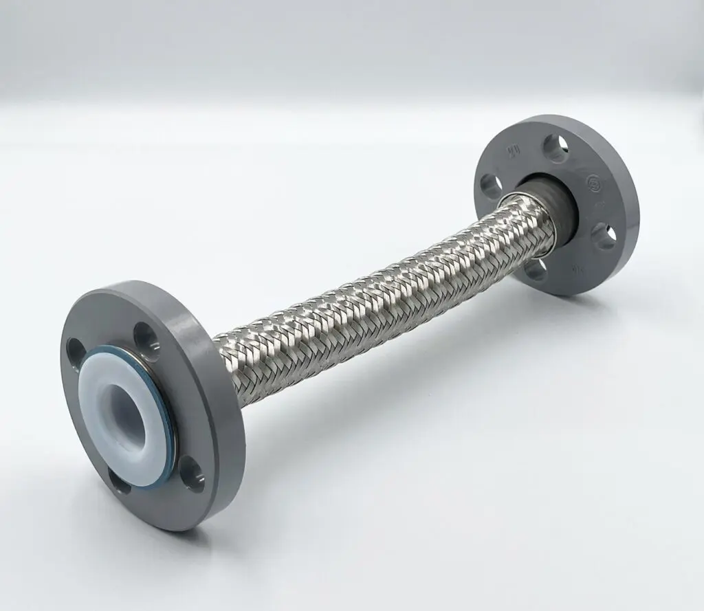 テクノフレックス 非溶接型防振継手 ( F115-100AX300L JIS10KF/SS400 ) (株)テクノフレックス テクノフレックス 非溶接型防振継手 Ｆ１１８−３２Ａｘ１０００Ｌ